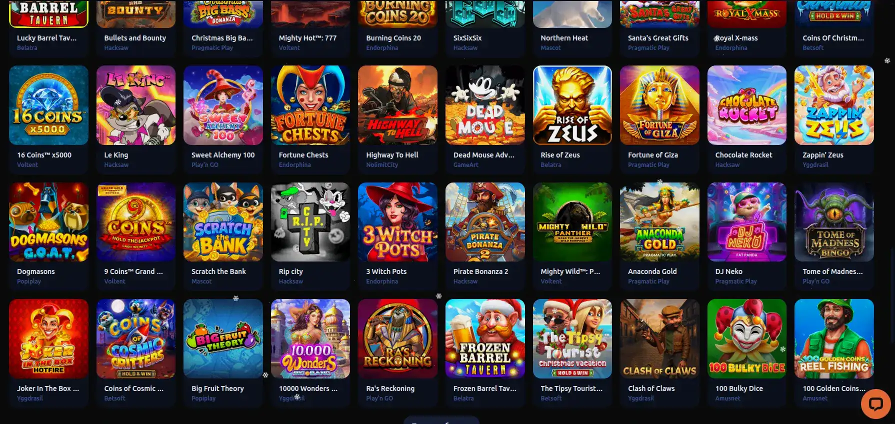 Бонусы и акции в казино Фугу